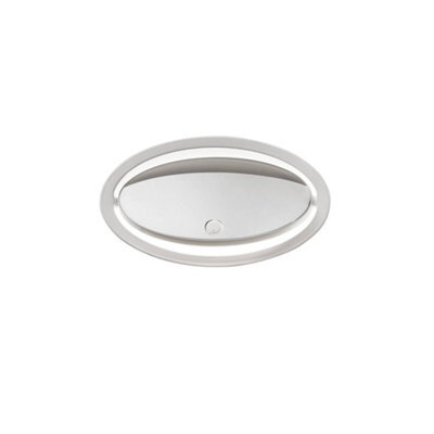 Luminosa Lighting Luminosa Ely Paret Led Flush Wall Light White Touch Dimmer 1125Lm 3000K - Special Offer