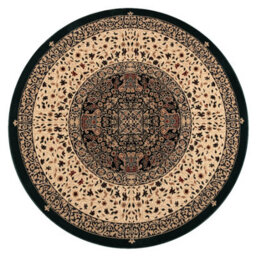RugsX Wool Carpet Polonia Circle Witraż Stained Glass Emerald Circle 200 Cm - thumbnail 2