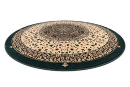RugsX Wool Carpet Polonia Circle Witraż Stained Glass Emerald Circle 200 Cm - thumbnail 3
