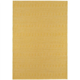Mustard Geometric Handmade Modern Wool Easy To Clean Rug Dining Room Bedroom And Living Room-120Cm X 170Cm - thumbnail 5