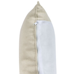Beliani Corner Sofa 3 Seater Elvenes Fabric Light Beige Left Hand - thumbnail 8