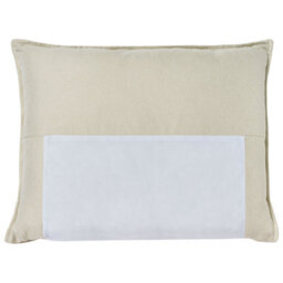 Beliani Corner Sofa 3 Seater Elvenes Fabric Light Beige Left Hand - thumbnail 7