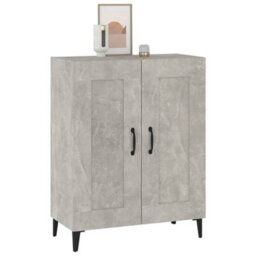 Vidaxl Sideboard Concrete Grey 69.5X34X90 Cm Engineered Wood - thumbnail 5