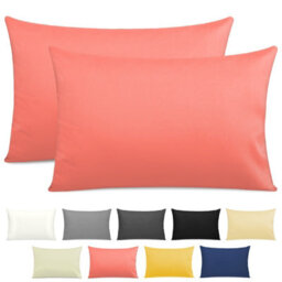 Pamposh 400 Thread Count Egyptian Cotton Pillow Cases 2 Pack Breathable Ultrasoft Pillow Covers - thumbnail 2