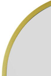 "Mirroroutlet Arcus - Gold Metal Framed Arched Garden Wall Mirror 47"" X 23.5"" (120Cm X 60Cm)" - thumbnail 5