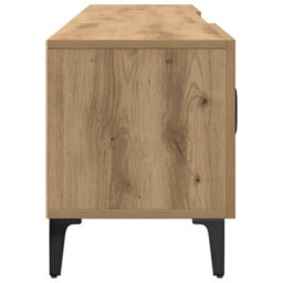 Berkfield Stylish Tv Cabinet Artisian Oak 180X31.5X40 Cm Engineered Wood - thumbnail 6