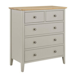 Statement Furniture Pembroke 2 Over 3 Chest Of Drawers - Harbour Stone