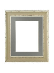 Frames By Post Scandi Clay Frame With Dark Grey Mount For Image Size A5 - thumbnail 1