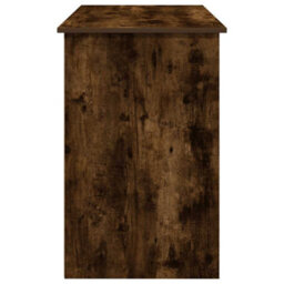 Berkfield Desk Smoked Oak 102X50X75 Cm Engineered Wood - thumbnail 6