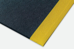 Blue Diamond Anti-Fatigue Mat Industrial Safety Edge Kumfi Pebble 90 X 150Cm Black/yellow - thumbnail 2