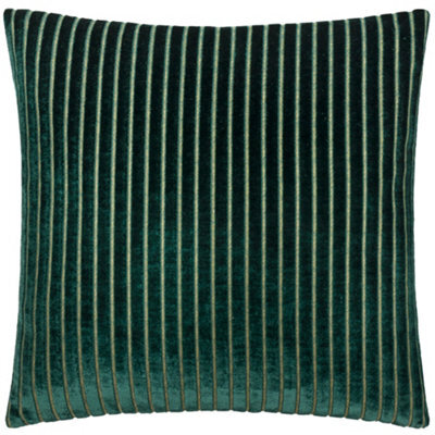 Paoletti Savoy Stripe Velvet Cushion Cover 50Cm X 50Cm - image 1