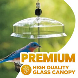 Marco Paul Hanging Mealworm & Suet Canopy Bird Feeder - thumbnail 7