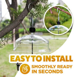 Marco Paul Hanging Mealworm & Suet Canopy Bird Feeder - thumbnail 5
