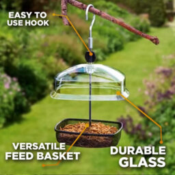 Marco Paul Hanging Mealworm & Suet Canopy Bird Feeder - thumbnail 6