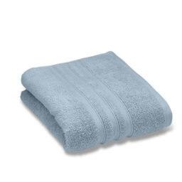Catherine Lansfield Zero Twist Cotton Bath Sheet Blue - thumbnail 5