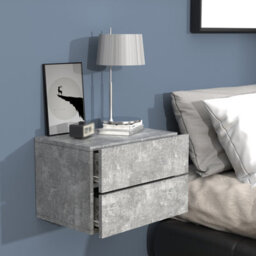 Vcm Wooden Wall Hanging Bedside Table Usal L 45 Cm - thumbnail 3