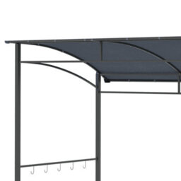 Outsunny 2.2 X 1.5 M Bbq Gazebo Tent Sun Shade With Canopy, Grey - thumbnail 8