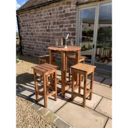 Marlborough Traditional Alfresco Bar Set Four Seater - thumbnail 4