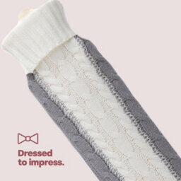 Livivo Ski Knit Long Hot Water Bottle - thumbnail 5