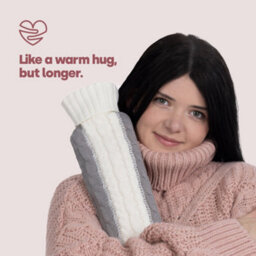 Livivo Ski Knit Long Hot Water Bottle - thumbnail 2