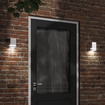 Walplus Outdoor Wall Light Silver Stainless Steel - image 1