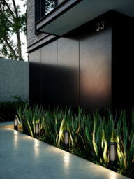 Nordlux Aludra Outdoor Aluminium Garden Post Coastal/marine Safe Black,mains - thumbnail 3
