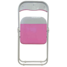 Harbour Housewares Coloured Padded Folding Chairs - Pink - Pack Of 6 - thumbnail 5