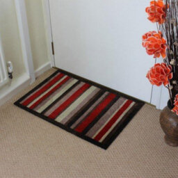 eXtreme Contemporary Stripe Kitchen Entrance Mat Room Hallway Mat Mega Carpet 50X57Cm - thumbnail 1