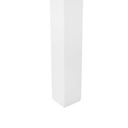 Wyld And Coco Cottage Style White Poplar Wood Mdf Dining Chairs Set Of 2 - Compact, Laminated Wipe-Clean Seats - thumbnail 6
