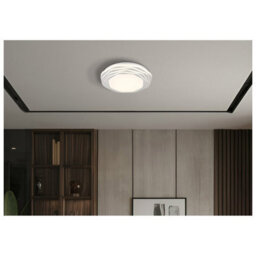 Luminosa Lighting Luminosa Flordelis 38Cm Integrated Led Semi Flush Ceiling Light White Matt Led 3000-6000K - thumbnail 8