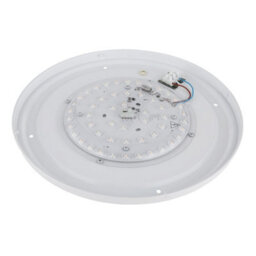Luminosa Lighting Luminosa Flordelis 38Cm Integrated Led Semi Flush Ceiling Light White Matt Led 3000-6000K - thumbnail 4