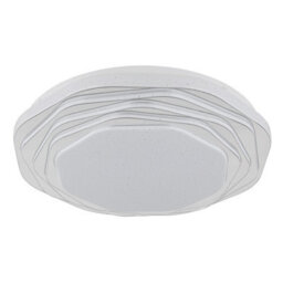 Luminosa Lighting Luminosa Flordelis 38Cm Integrated Led Semi Flush Ceiling Light White Matt Led 3000-6000K - thumbnail 2