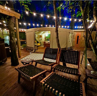 Lighting Legends 52M Super Festoon Outdoor Led String Lights - Warm White - image 1