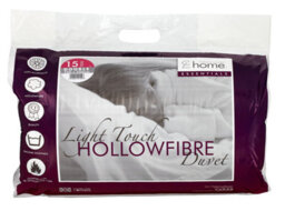 Catherine Lansfield Essentials 15 Tog Hollowfibre Duvet - thumbnail 1