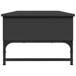 Walplus Coffee Table Black 100X50X35 Cm Engineered Wood And Metal - thumbnail 6