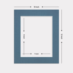Ak Frames 12X10 Pompadour Picture Mounts To Fit 9X7 Aperture Size - Mount Board Only (No Frame Included) - thumbnail 3