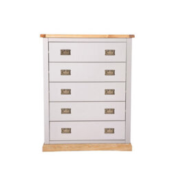 Cabinet Bits Bomporto 5 Drawer Chest Of Drawers Bras Drop Handle - thumbnail 1