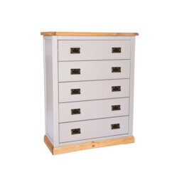 Cabinet Bits Bomporto 5 Drawer Chest Of Drawers Bras Drop Handle - thumbnail 2