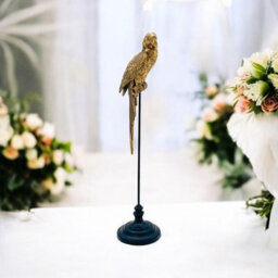 Minster Decorative Parrot Ornament - L23 X W23 X H98 Cm - thumbnail 1