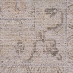 Loomed Pale Beige Boho Traditional Style Distressed Living Area Rug 160X230Cm - thumbnail 6