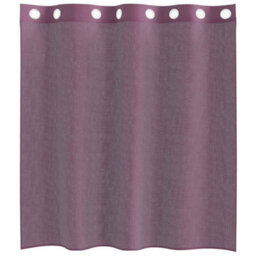 Walplus Voile Curtains With Grommets 2 Pcs Purple 140X140 Cm - thumbnail 4
