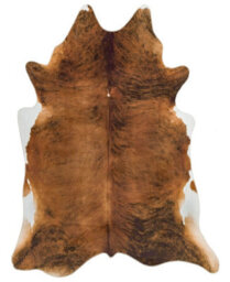 Beige Anti-Slip Luxurious Modern Cowhide Abstract Rug Easy To Clean Living Room And Bedroom-190Cm X 240Cm - thumbnail 1