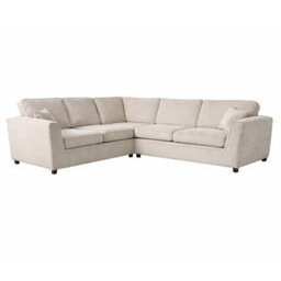 Furnishings For Less UK Ascot 5 Seater Corner Sofa Chenille Fabric Beige - thumbnail 3