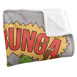 Tmnt Cowabunga Dude Silky Supersoft Blanket Multicoloured (152Cm X 127Cm) - thumbnail 3