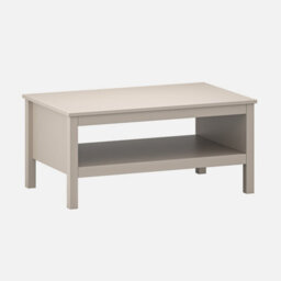 Heze Furniture Kleo Coffee Table With Storage 80Cm - Taupe - thumbnail 2