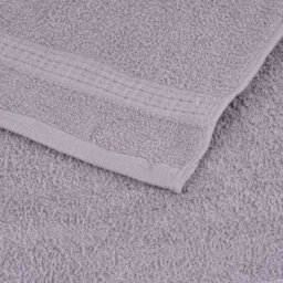 Berkfield Sauna Towels 2 Pcs Grey 80X200 Cm 360 Gsm 100% Cotton - thumbnail 6