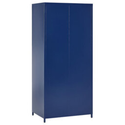 Beliani Storage Unit Varna Metal Navy Blue - thumbnail 6
