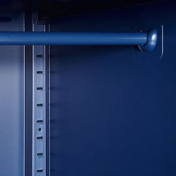 Beliani Storage Unit Varna Metal Navy Blue - thumbnail 7
