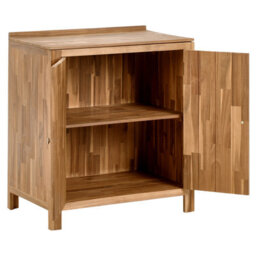 Beliani Outdoor Kitchen Cabinet Venosa Acacia Wood 80 Cm 50 Cm Brown - thumbnail 5