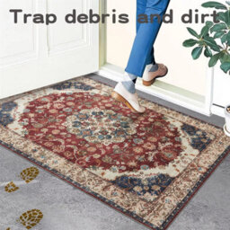 Ameha Cashmere Rug Luxurious Comfort 60 X 110 Cm Pet Friendly Non Slip Door Floor Mat Whisper Rugs - thumbnail 2